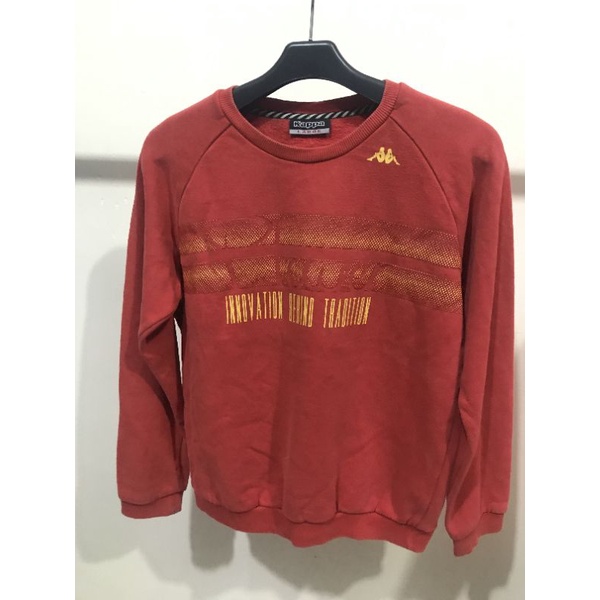 crewneck kappa second 100% original bekas
