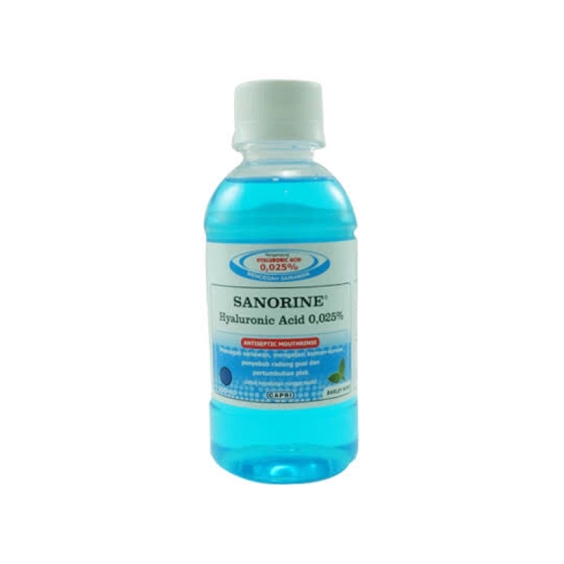 SANORINE BIRU Obat Kumur 200ML