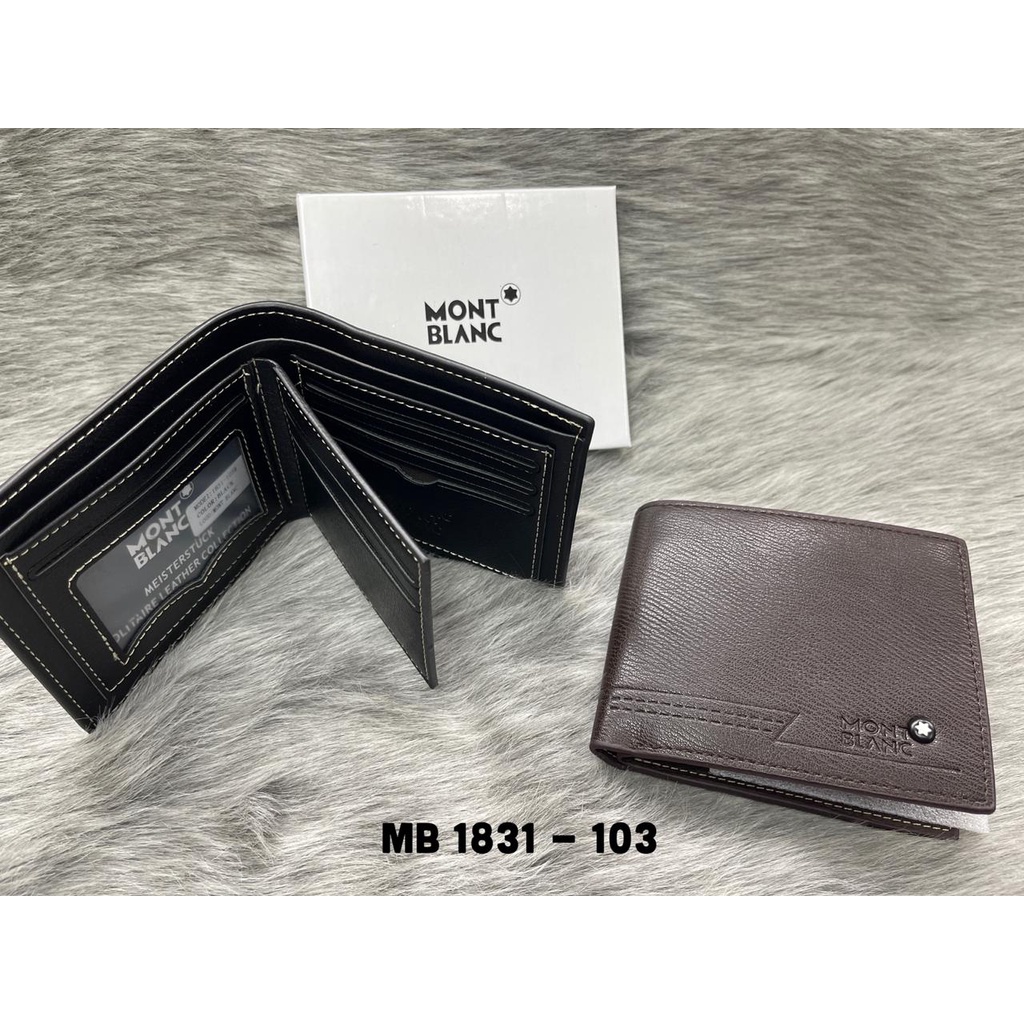 DOMPET KULIT LIPAT PRIA MODEL TERBARU KUALITAS PREMIUM / MB 1831-103