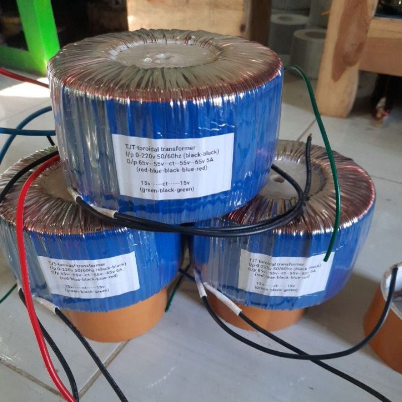 Trafo toroid trafo donat 5A ct55v 65v