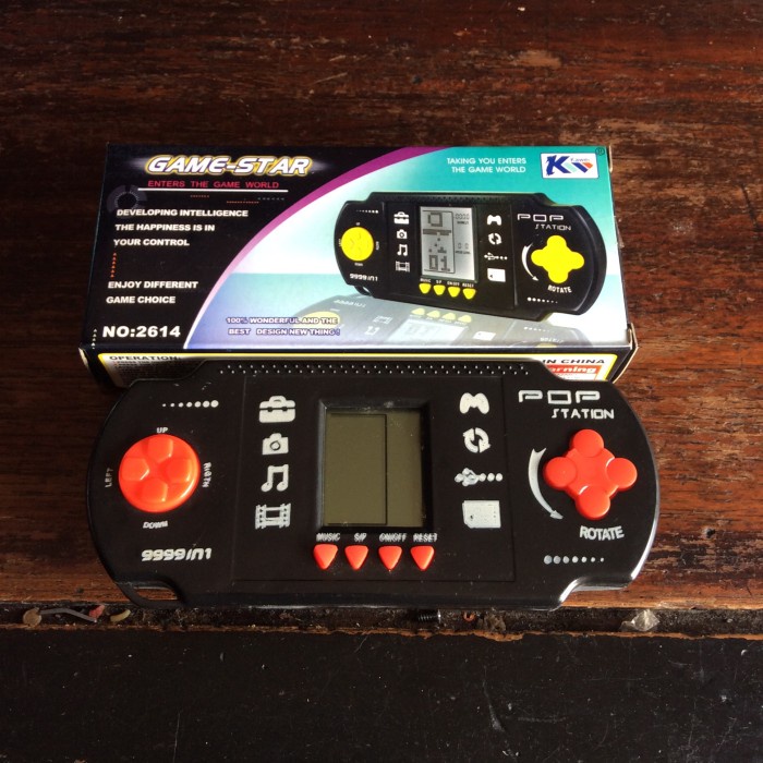 Gameboy game star gemot gimot psp tetris jadul