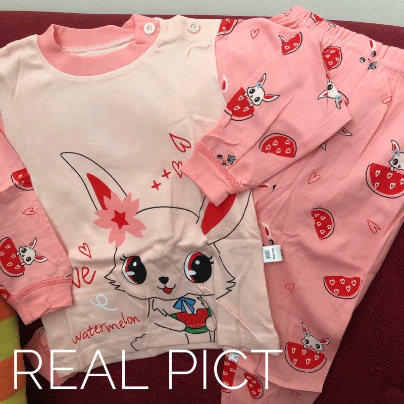 Mimirere Piyama Bayi Anak Import | Baju tidur anak | Setelan Panjang