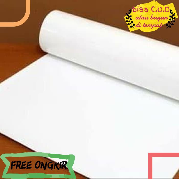 [COD]42  METERAN ROLLAN POLYFLEX  SABLON MURAH FULL HITAM POLYFLEX KOREA BAJU HIGH QUALITY ORI