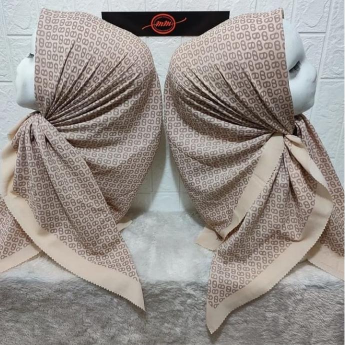 GNT.423846 ◦ U Hijab Voal Motif BUTTON series / kerudung segiempat voal motif / kerudung deenay kw