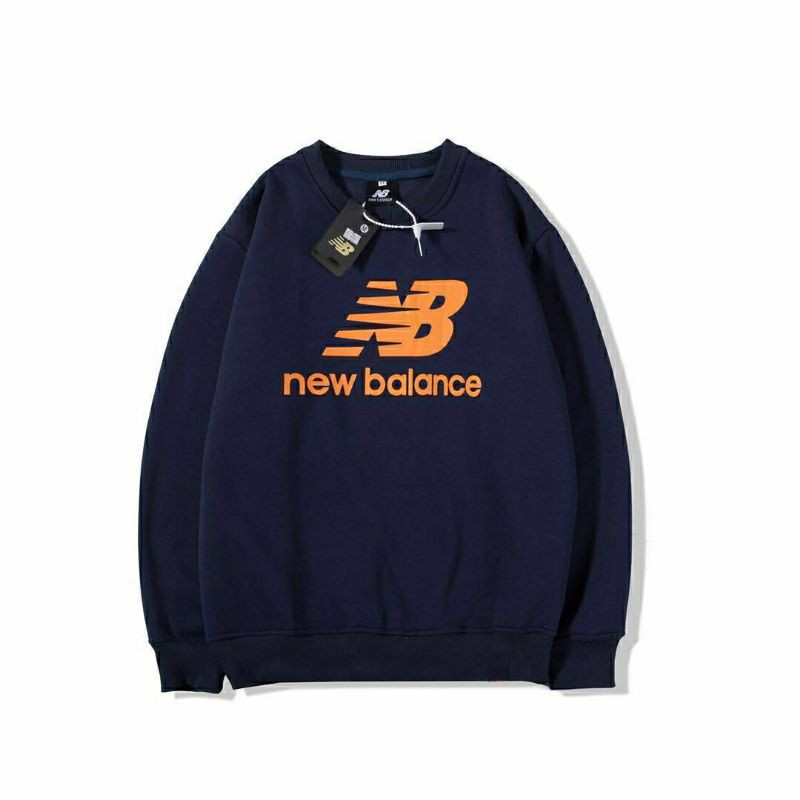 Sweatshirt Big Size S - XXXXXL(6XL) Sweater BALANCE Crewneck NB Jumbo Long Sleeve Pria Wanita OVERSIZE Bigsize 6XL 5XL 4XL 3XL 2XL XL L M S Hitam Putih Maroon Street Style Biru Elektrik Grey