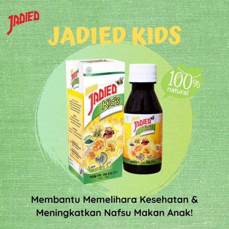 

Madu Anak Jadied Kids 150 Gram