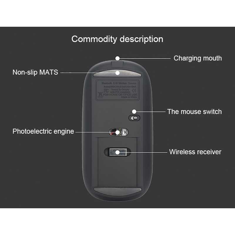 BUBM Wireless Optical Mouse 2.4G - WXSB (ORIGINAL)