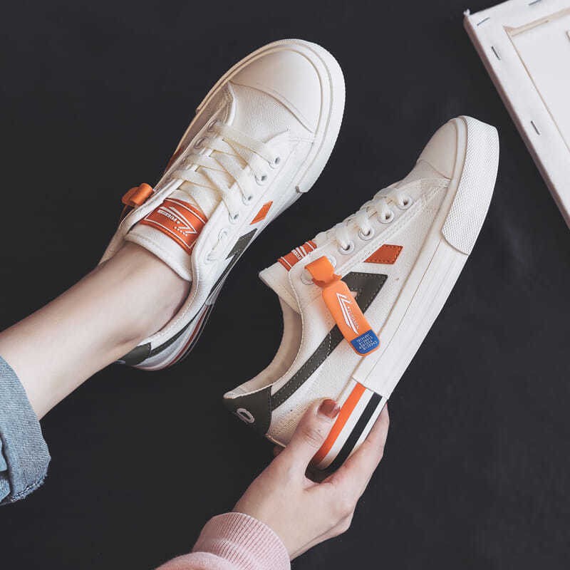 Sepatu Sneakers Flat Wanita Kanvas Terbaru Original Harga Murah Kualitas Terbaik Keren Fashion Korea