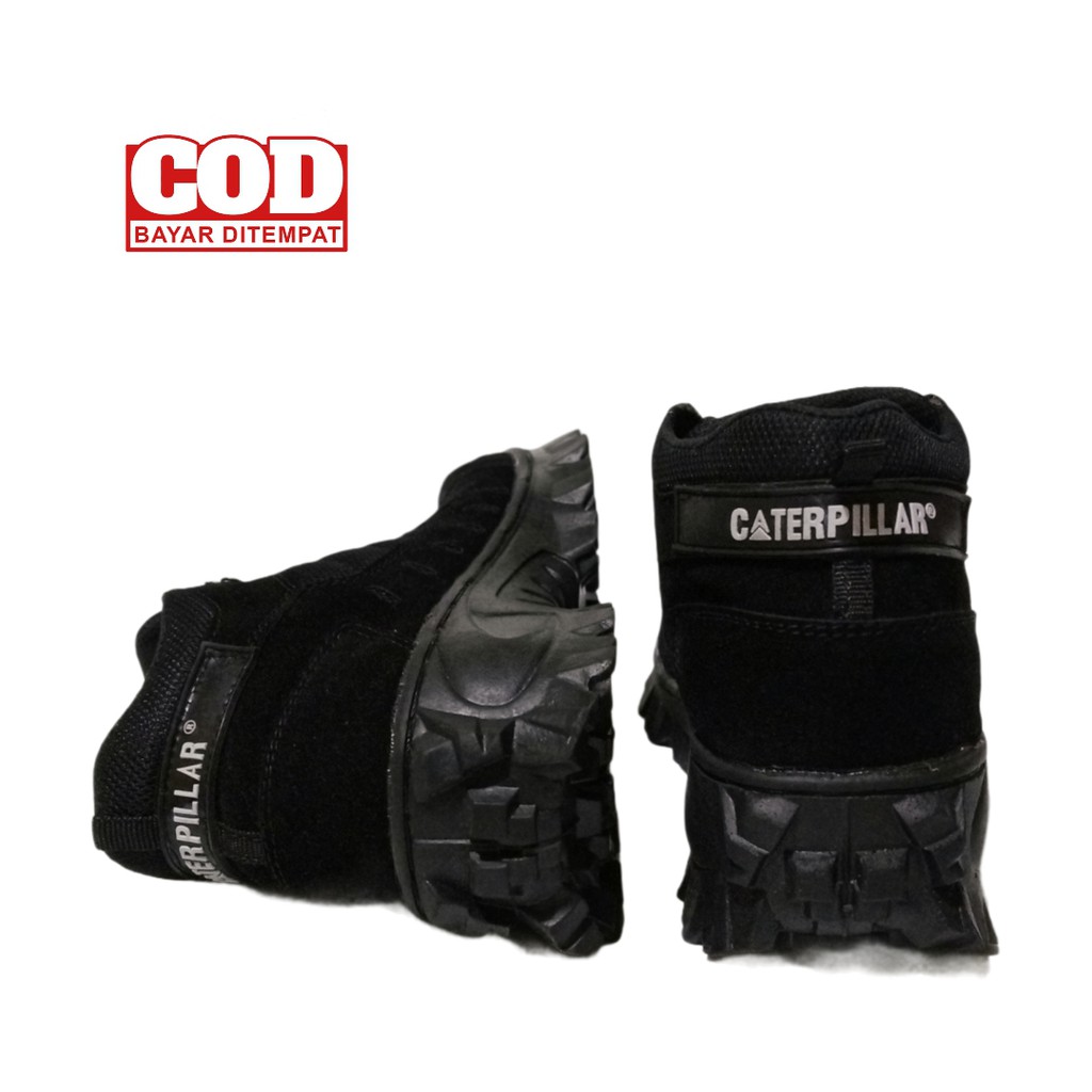 Sepatu Safety Pria Boots caterpillar