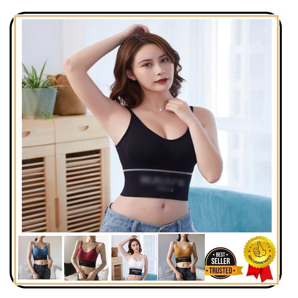 JY BRA-330 SPORT BRA  MOTIF TANPA KAWAT PAKAIAN DALAM WANITA FASHION OLAHRAGA