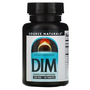 Source Naturals DIM 100 mg 60 Tablets Source Natural DIM Diindolylmethane