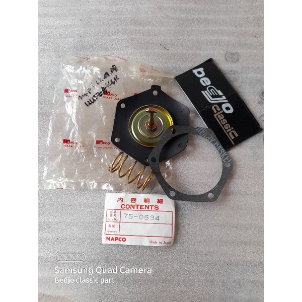 karet vacum membran diaprag SUZUKI KATANA JIMNY asli ori made in JAPAN pn 75-0534