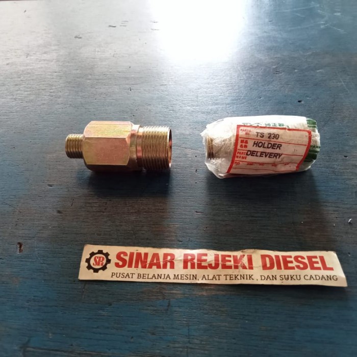 Holder Delivery Valve Mesin Diesel Yanmar TS190 TS230 TS 190 TS 230