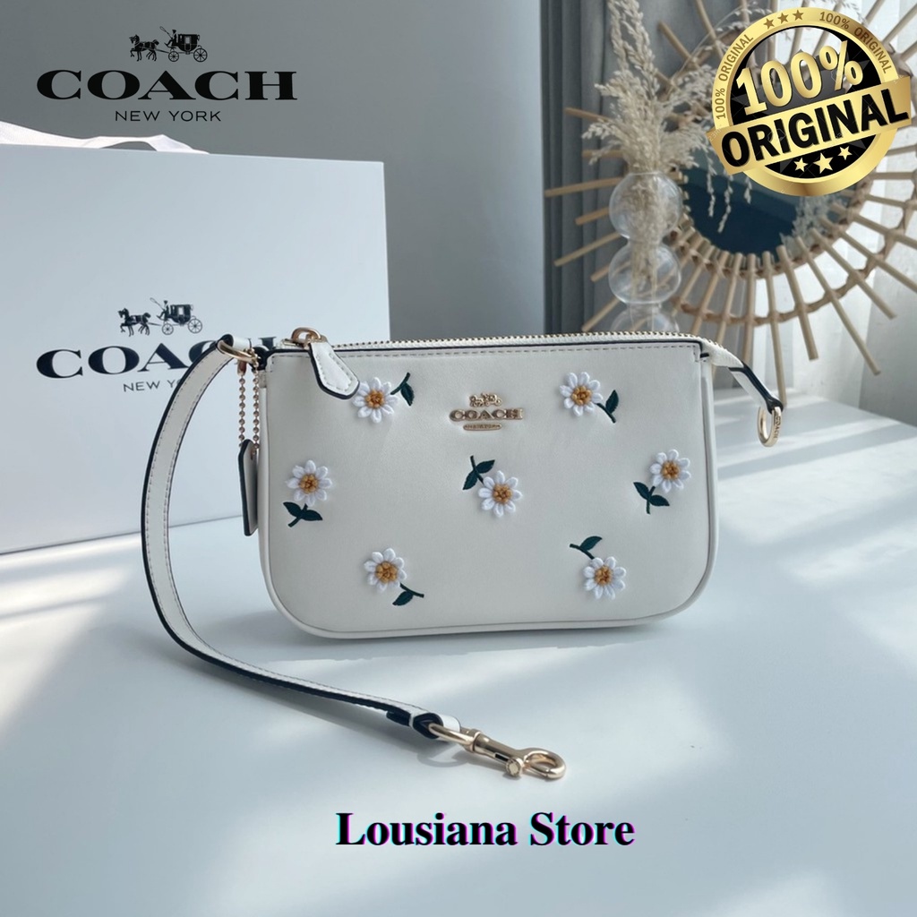 Coach hand bag Nolita 19 With Daisy Embroidery