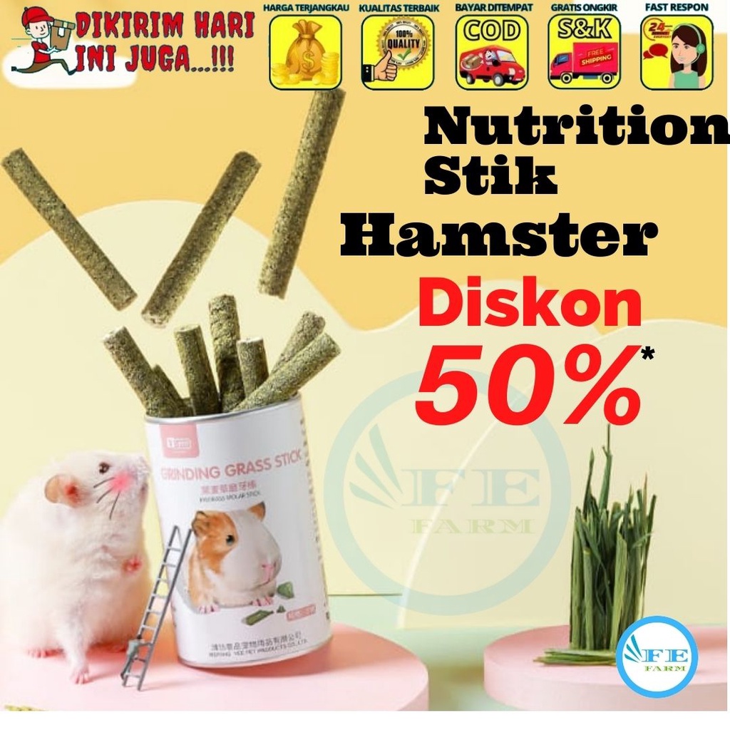 SNACK STIK HAMSTER RUMPUT TIMOTHY FEFARM