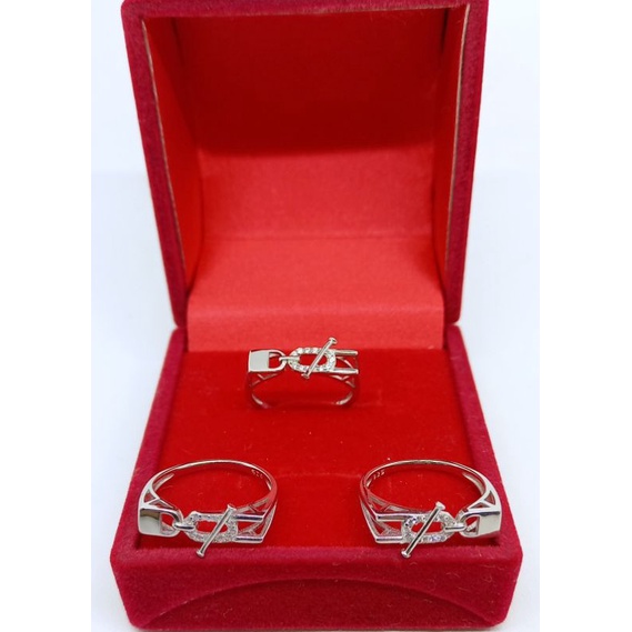 CINCIN PERAK ASLI 925 LAPIS EMAS/CINCIN CART*R MATA/CINCIN ASLI SILVER 925/CINCIN FASHION WANITA