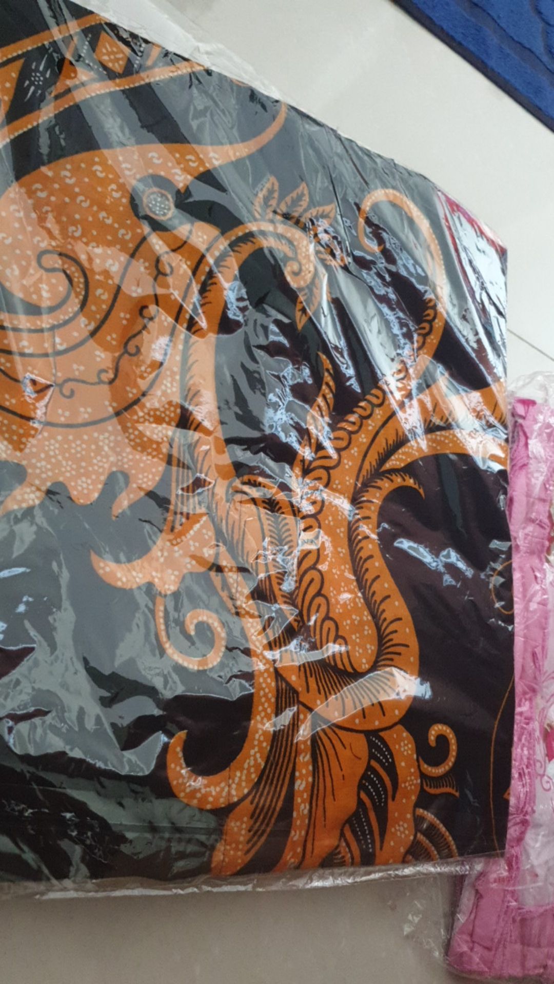 Best Seller~kemeja Batik Bunga Lung Baju Pria Lengan Pendek Terlaris