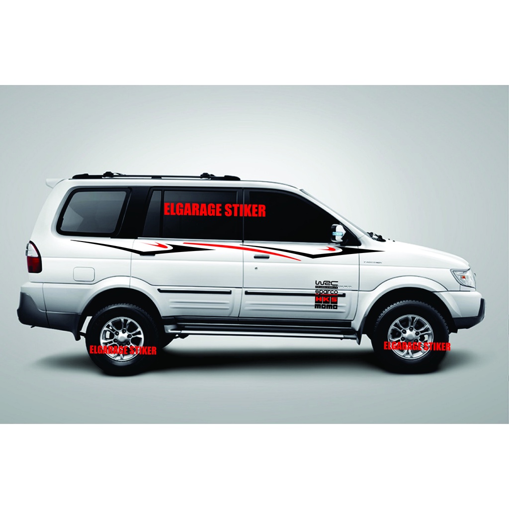 Stiker mobil isuzu panther stiker list body mobil panther cutting stiker strip mobil panther mobil k