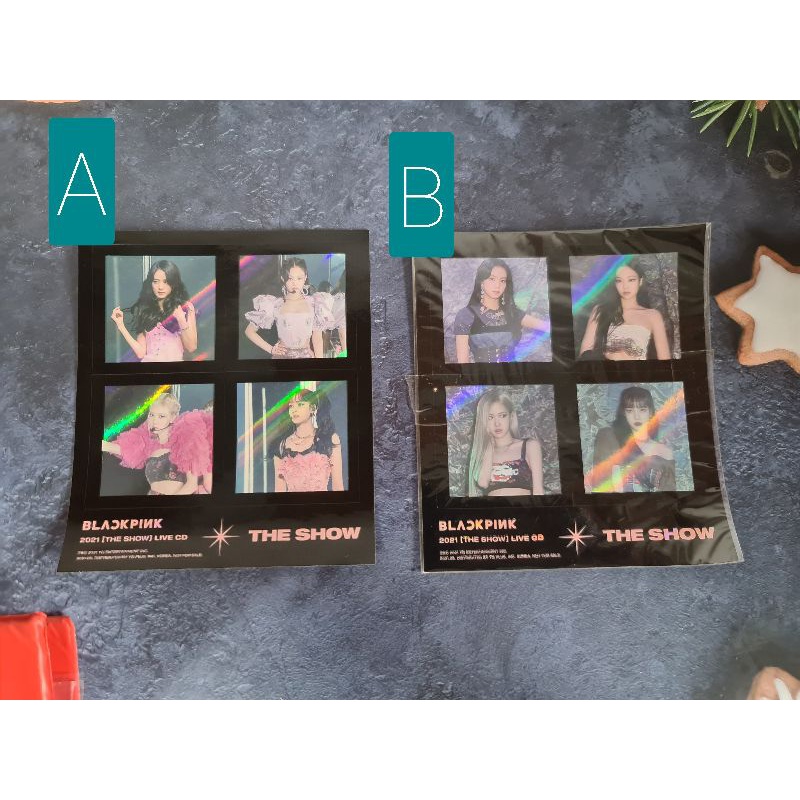 BLACKPINK The Show CD Sticker Official
