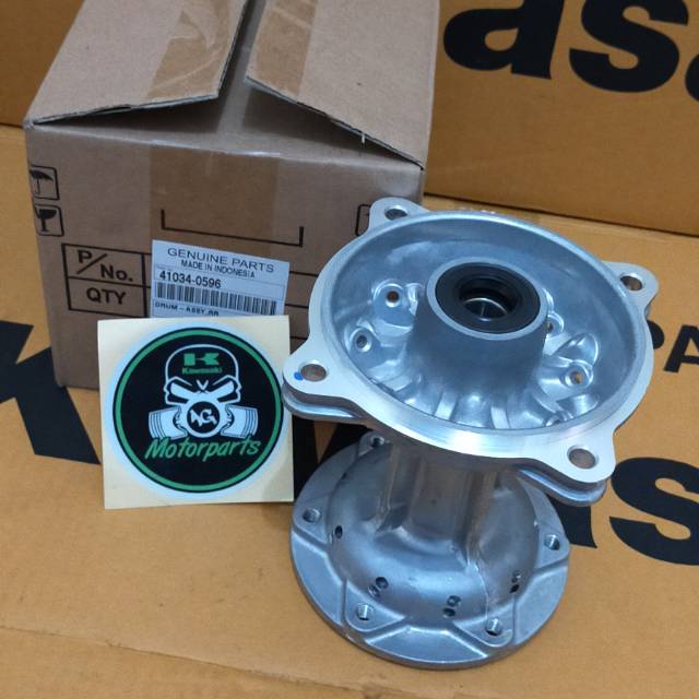 Tromol belakang KLX 150 BF Dtracker KLX S L original Kawasaki