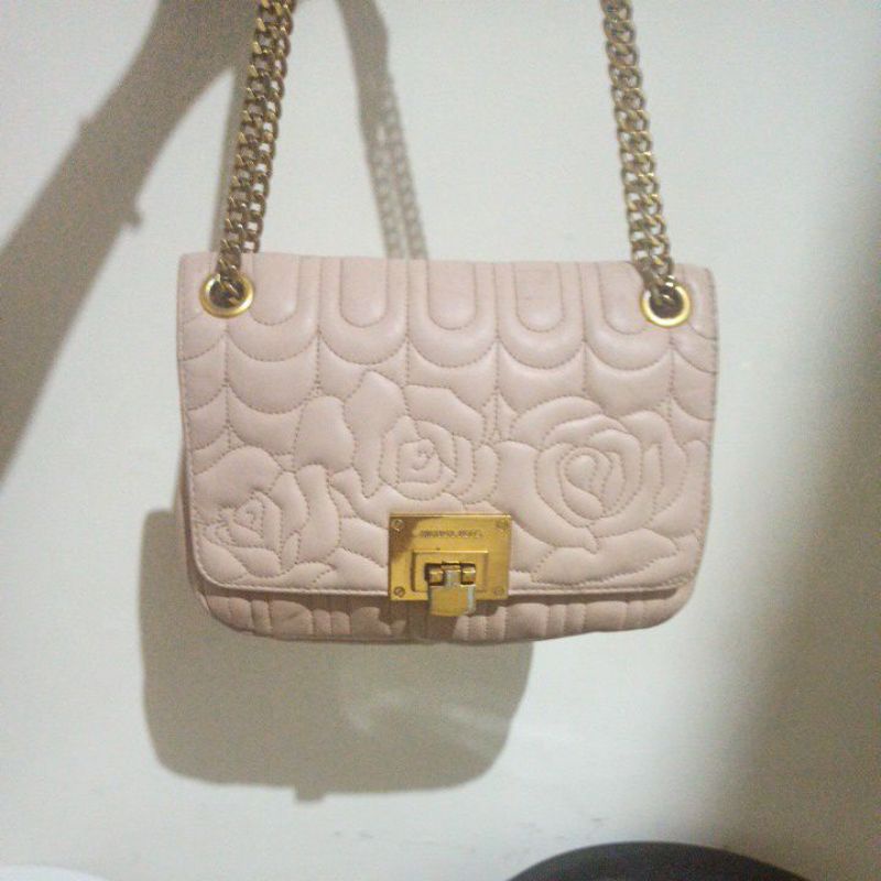 mk vivienne rose shoulder bag