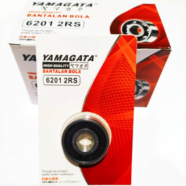 Bearing roda depan 6201 2 RS yamagata