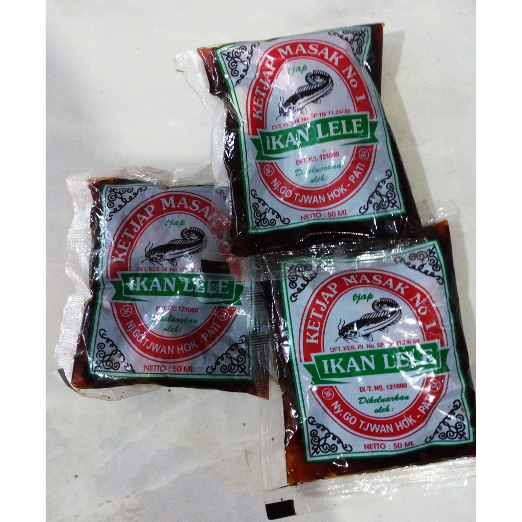 Kecap Cap Ikan Lele Kecap Lele Kemasan Sachet 50 Ml Murah Shopee Indonesia