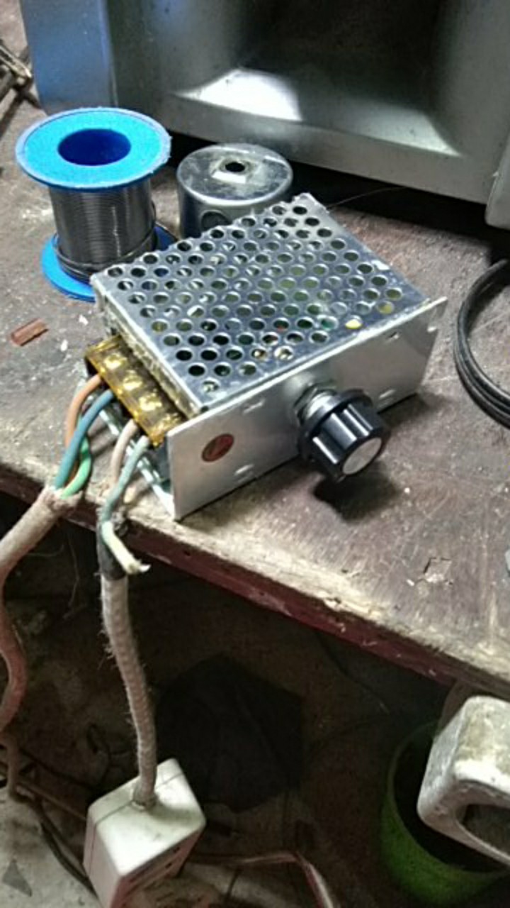 Dimmer Scr 4000w 4000 Watt Pengatur Kecepatan Dinamo Mesin Bor Gerinda Pompa Dimmer Scr 4000 Wat