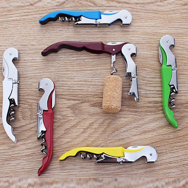 Serbagrosirmurah Corkscrew Wine Opener Pembuka Botol RedWine Capping Tool Screwdriver