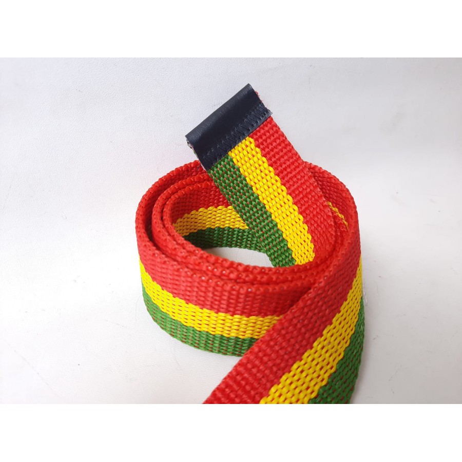 Ikat Pinggang Kain Katun | Sabuk Pria Model kain Rasta / Sabuk Pria kain katun model Gesper Geser/ ikat pinggang warna