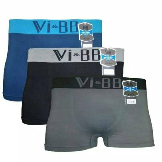 Celana dalam boxer pria rajut  Vi BB