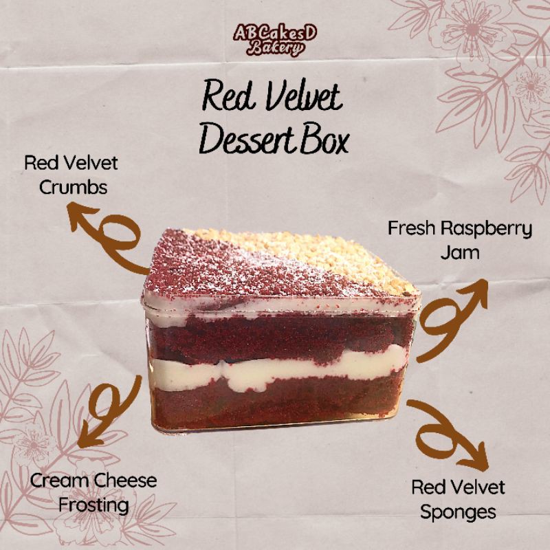 

Red Velvet Dessert Box