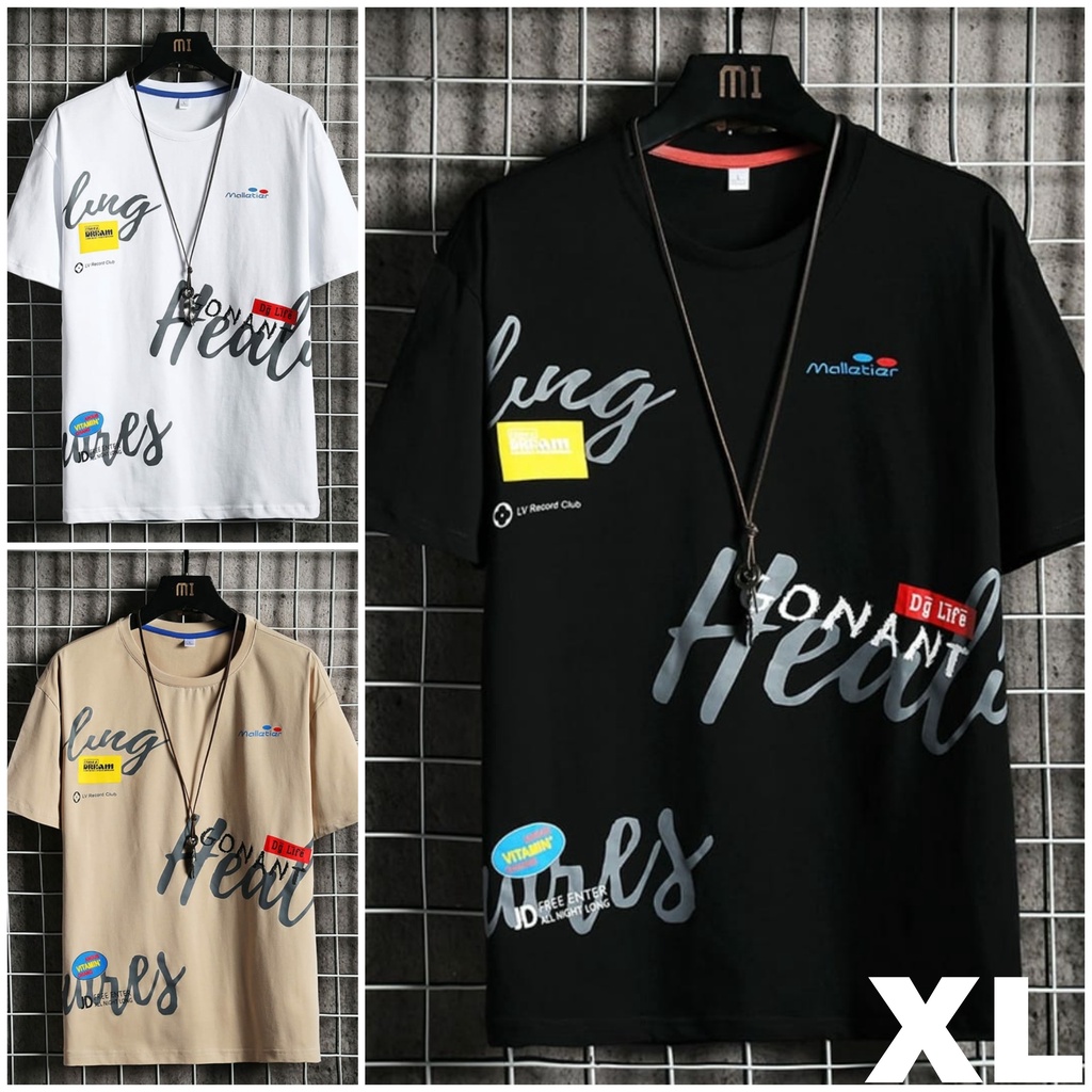 BAJU COWOK TRENDY HEALING HEN TERBARU-BAJU LENGAN PANJANG MASA KINI TERSEDIA 3 UKURAN M-L DAN XL