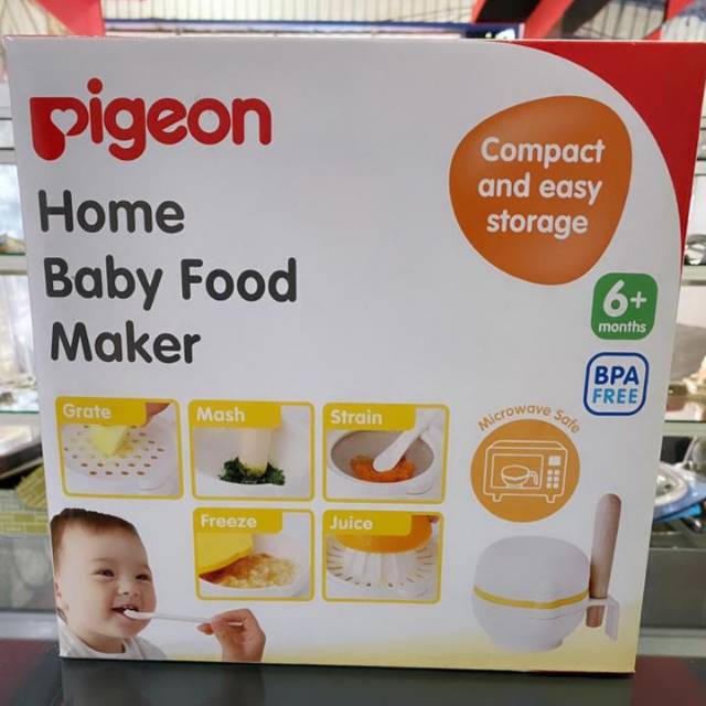Pigeon home baby food maker saringan bubur bayi