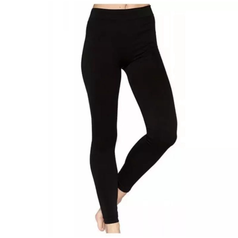 Legging Polos Hitam Wanita