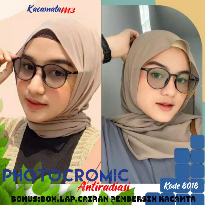 kacamata lensa photocromic antiradiasi boleh pilih yg blueray bisa normal minus plus cilinder tergantung permintaan sampai minus 5 cyl 2 harga masih sama tulis saja pesanan kaka di catatan saat order free box lap cairan pembersih kode 8018 size 53-16-140