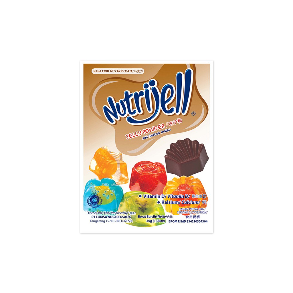 

Nutrijell Coklat 3 pcs Promo Snack