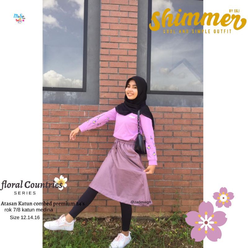 

Set Floral Countries