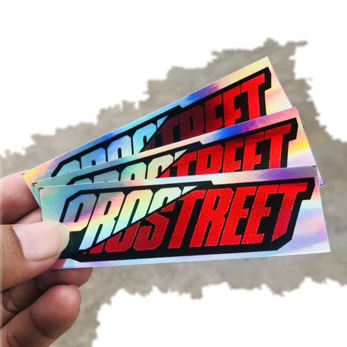 Jual Stiker Prostreet Hologram Pelangi Anti Air Racing Motor Shopee Indonesia