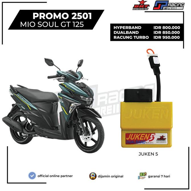 Juken 5 BRT Yamaha Mio Soul GT 125 Murah