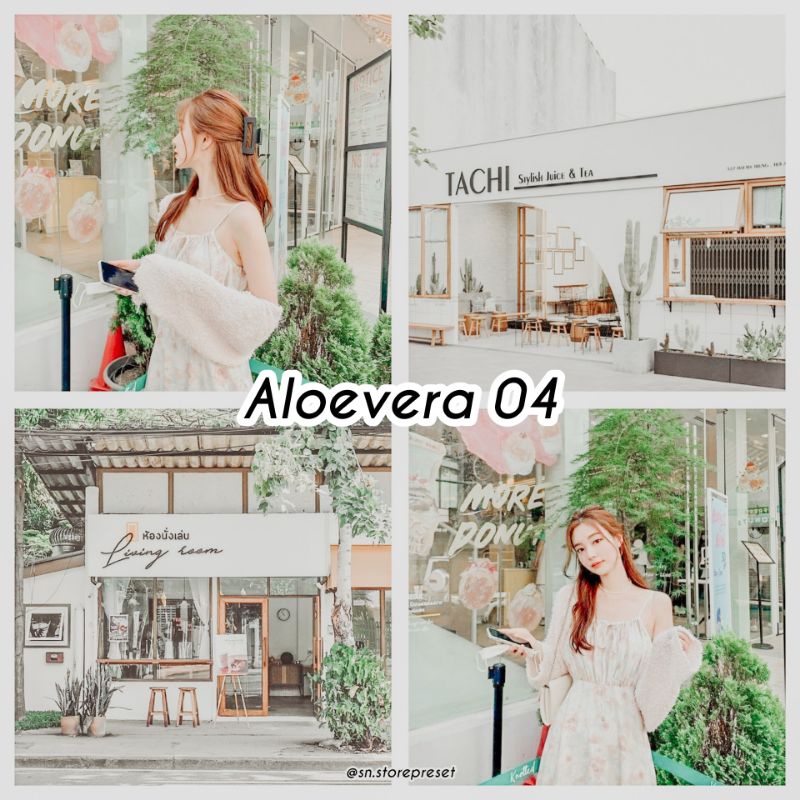 5 PRESET LIGHTROOM MINIPACK ALOEVERA SERIES For IOS &amp; Android