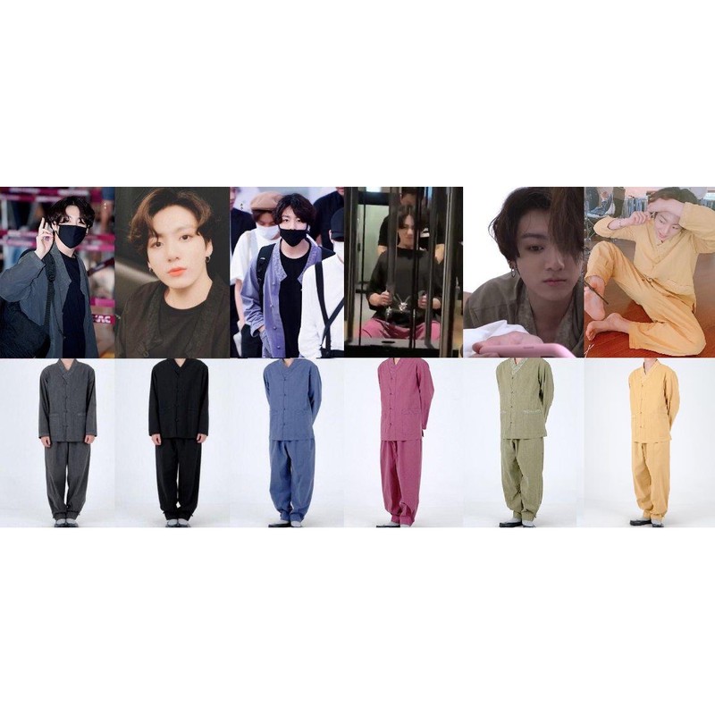 [PO] Casual Hanbok Zijangsa (BTS Jungkook/V Taehyung) [HARAP BACA DESKRIPSI PRODUK]