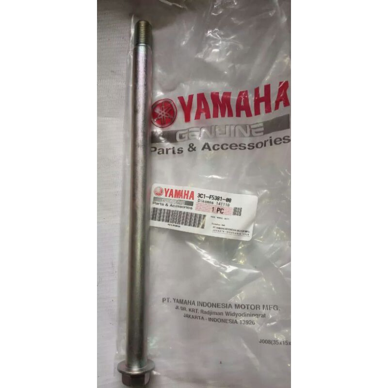 BAUT AS PEN RODA TROMOL BELAKANG VIXION OLD LAMA ORIGINAL ASLI YAMAHA YGP 3C1-F5381-00