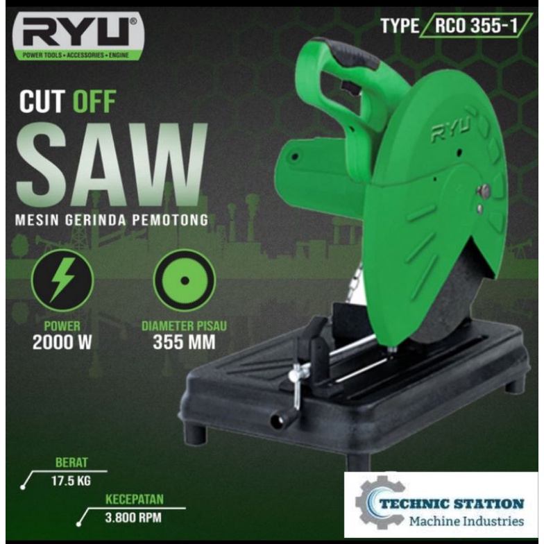 ReadyMesin Potong Besi 14inch Cut Off 14 inch RCO 355-1 RYU