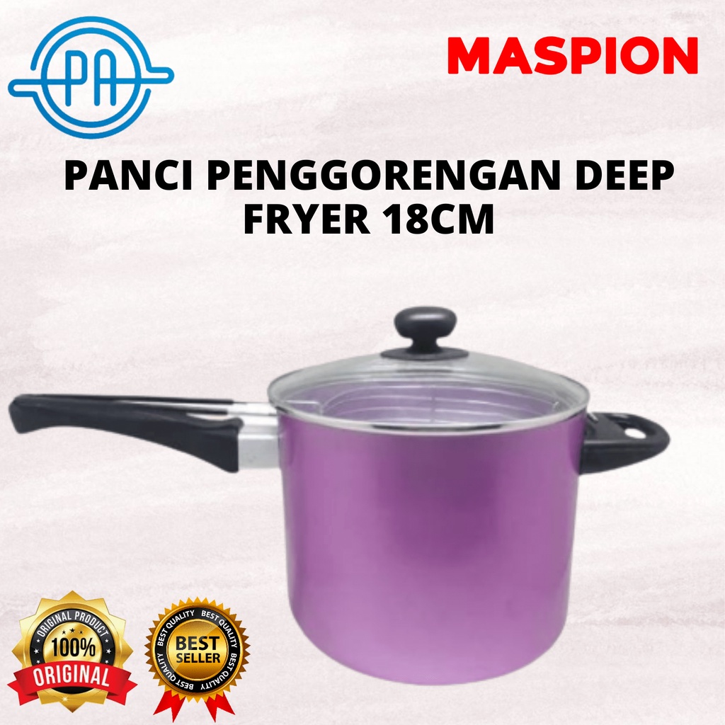 PANCI PENGGORENGAN MASPION DEEP FRYER 18CM /  MULTIFRYER MASPION