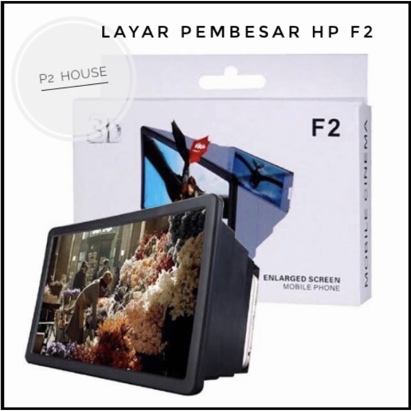 F2 Layar Pembesar Enlarged Screen HP