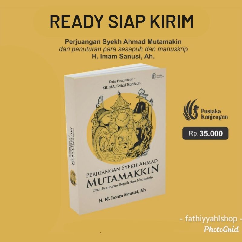 READY SIAP KIRIM BUKU Perjuangan Syekh Ahmad Mutamakkin