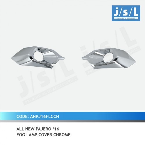 Cover Fog Lamp All New Pajero Chrome