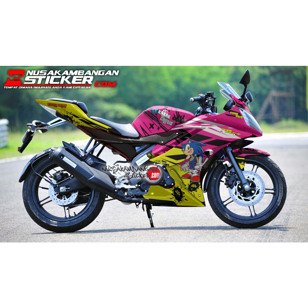 Stiker R15 V2 SONIC PINK