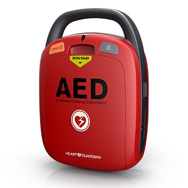 HEART GUARDIAN HR-501 AED AUTOMATIC EXTERNAL DEFIBRILATOR